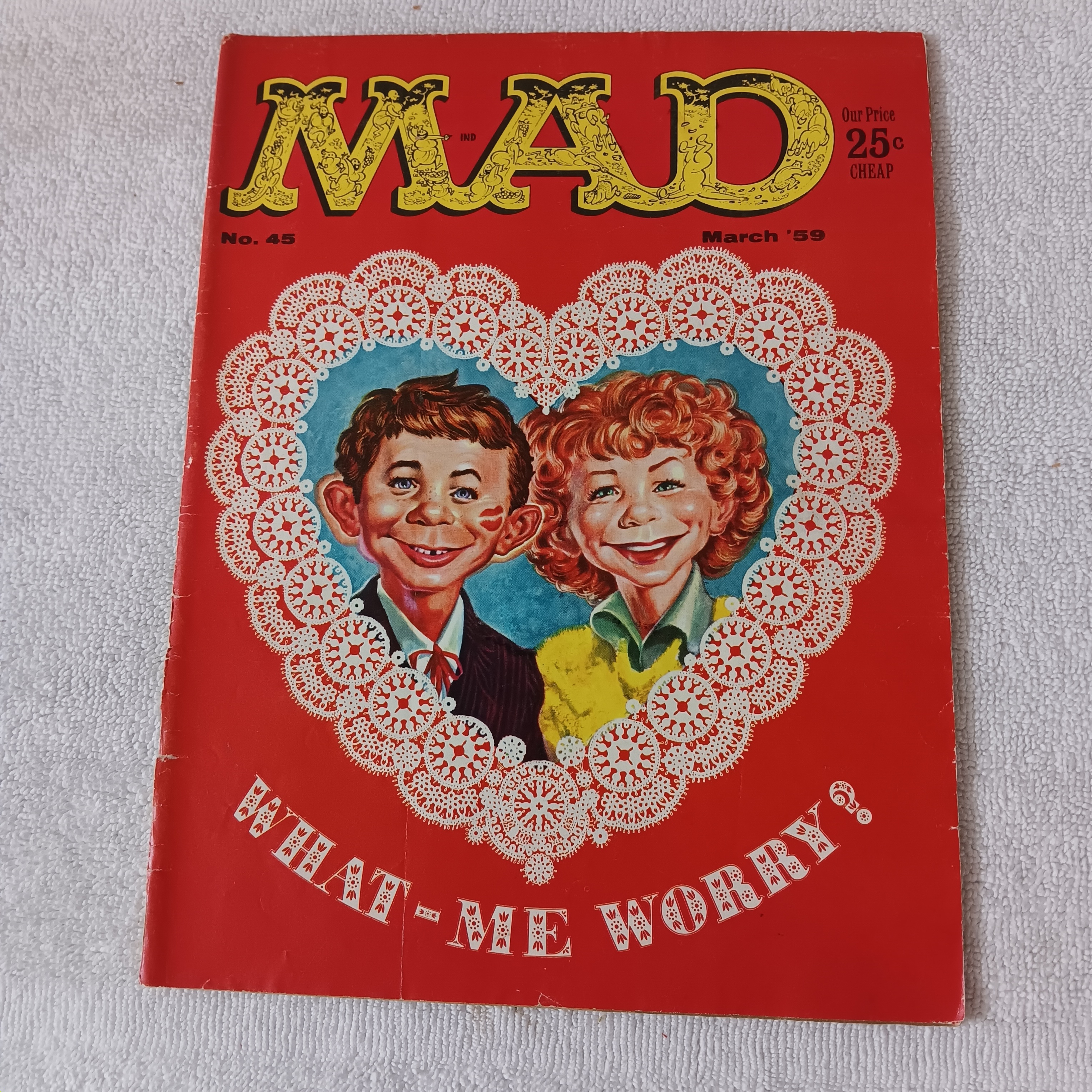 Vintage Mad Magazine March 59 Issue Vintage Mad Magazine March 59 Issue